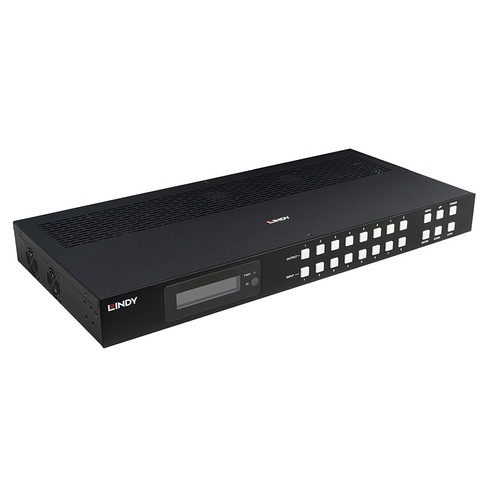 Lindy 38435 matrix switcher AV matrix switcher Built-in display – image 5