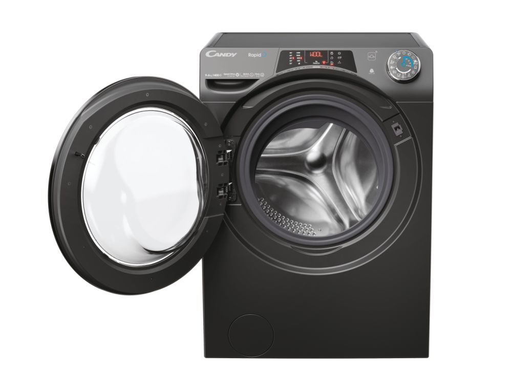 Candy RapidÓ ROW4964DWMCRET-S washer dryer Freestanding Front-load Anthracite – image 3