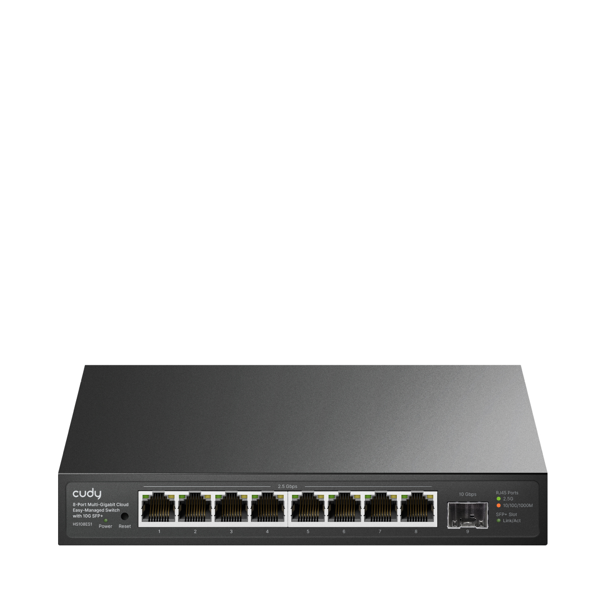 Cudy 8-Port Multi-Gigabit Easy-Managed Switch with 10G SFP+, HS108ES1 1.0