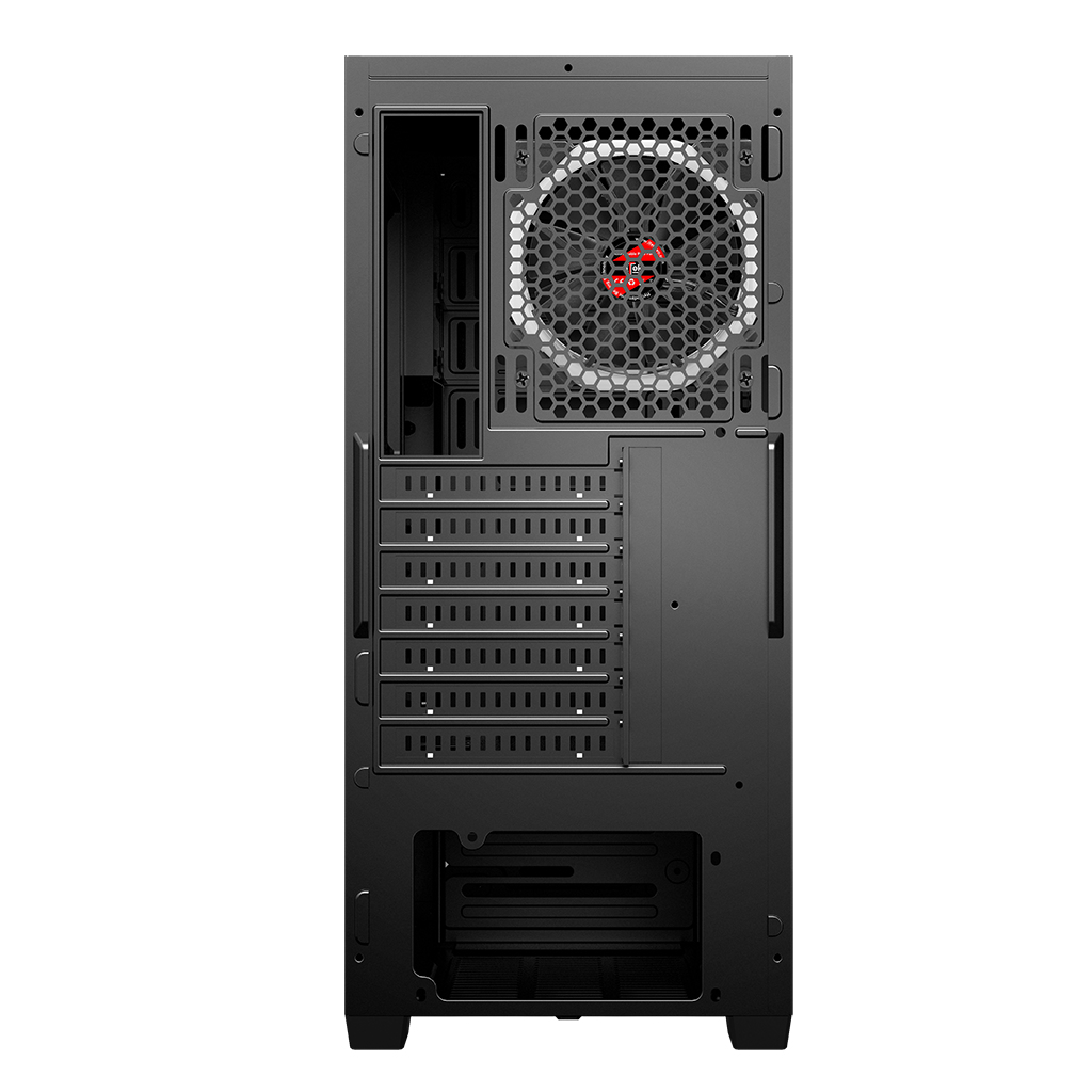 itek T-MASK Midi Tower Black, Grey – image 4