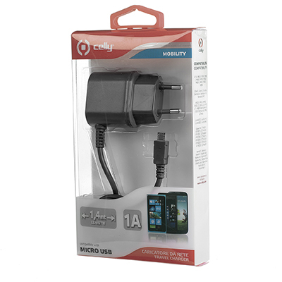 Celly TCMICRO mobile device charger Mobile phone Black AC Indoor – image 3