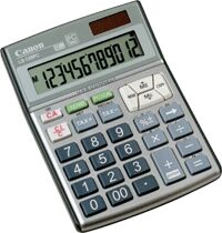 Canon LS-120PC calculator Desktop Display Grey