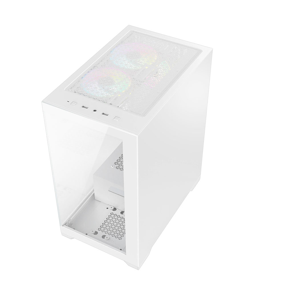 VIDA VETRO-WHT computer case Tower White – image 4
