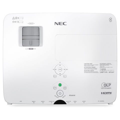 NEC NP-PE401H Standard throw projector 4000 ANSI lumens DLP 1080p (1920x1080) White – image 7