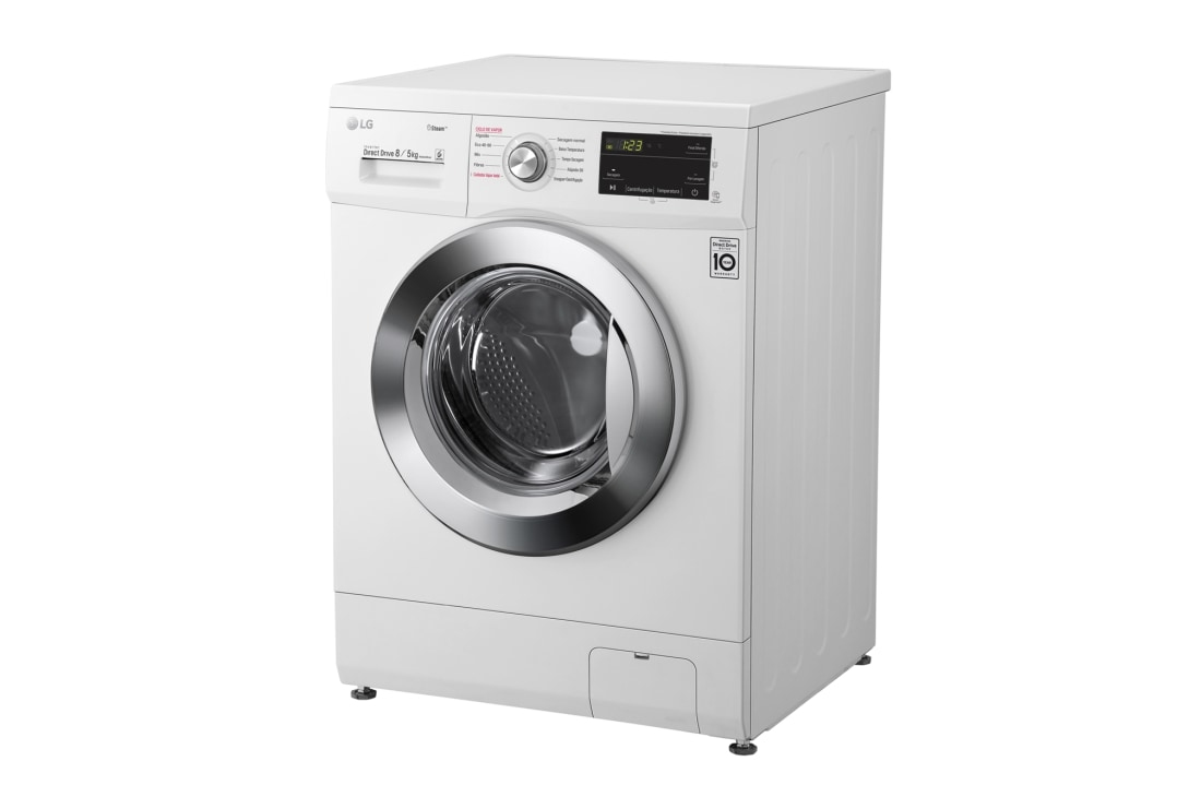 LG F4J3TG5WD washer dryer Freestanding Front-load White – image 6