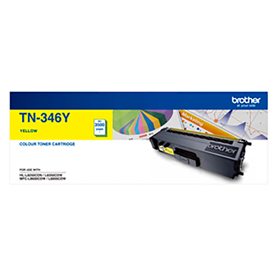 Brother TN-346Y toner cartridge 1 pc(s) Original Yellow