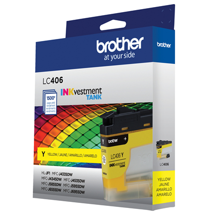 Brother LC406YS ink cartridge 1 pc(s) Original Standard Yield Yellow – image 5