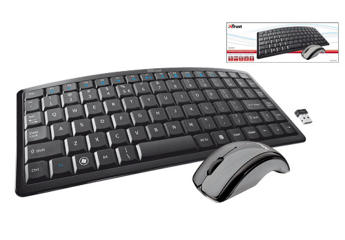 Trust 18062 keyboard Mouse included TV RF Wireless – image 2