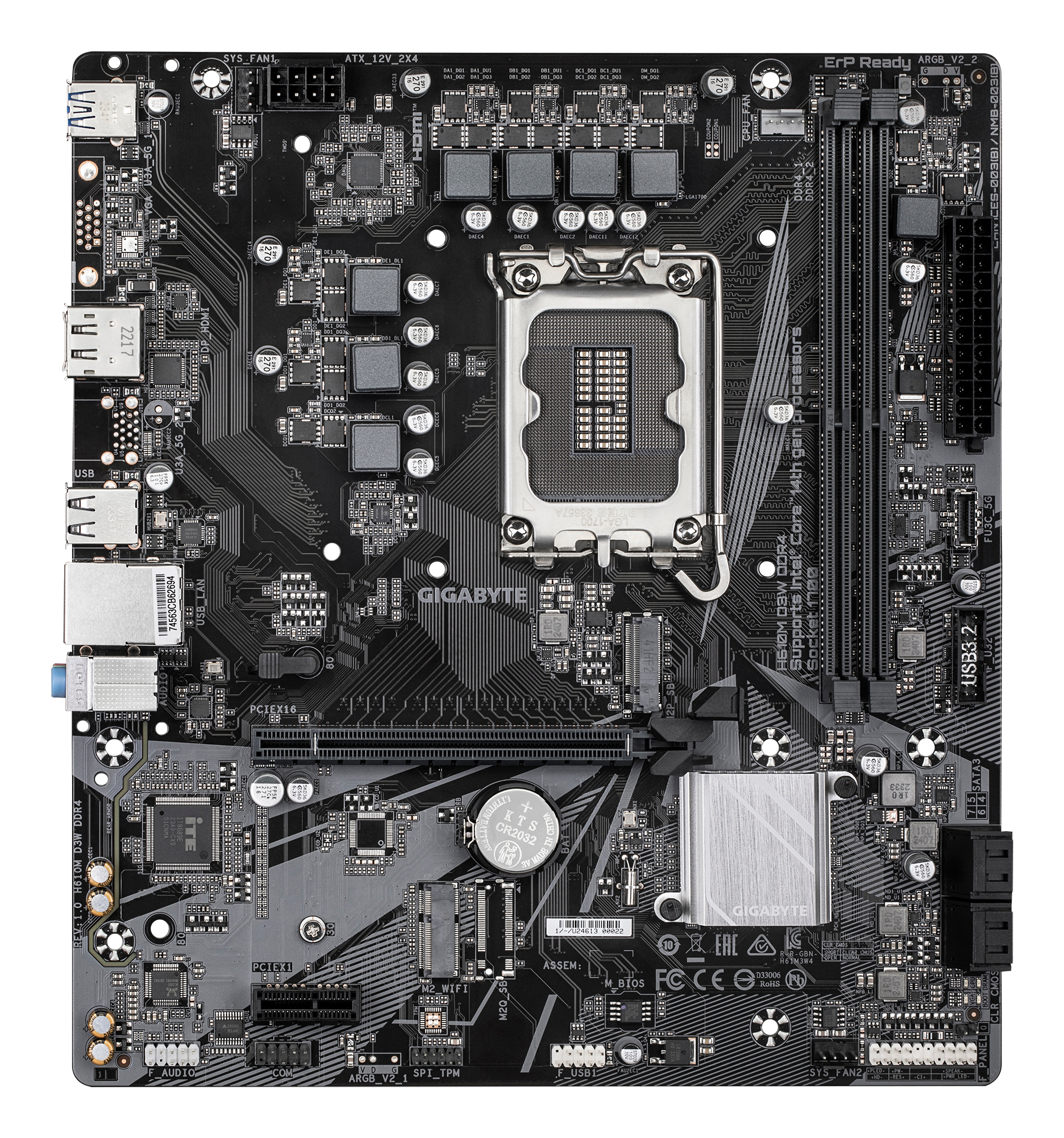 GIGABYTE H610M D3W DDR4 – image 2