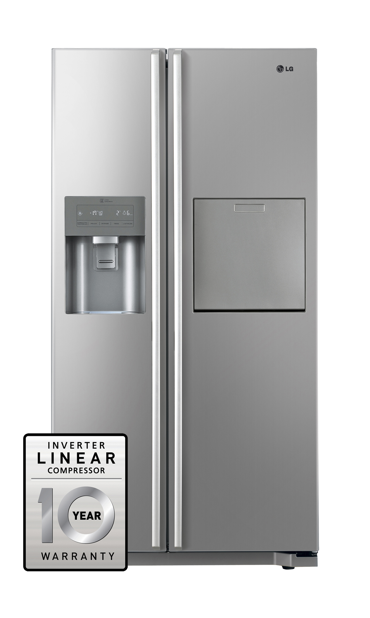 LG GS5162PVJV side-by-side refrigerator Freestanding – image 2