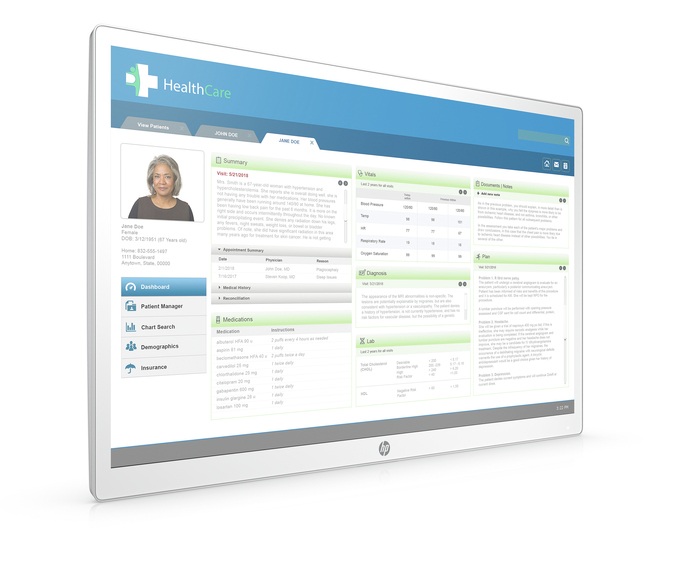 HP Healthcare Edition HC271 computer monitor – image 8