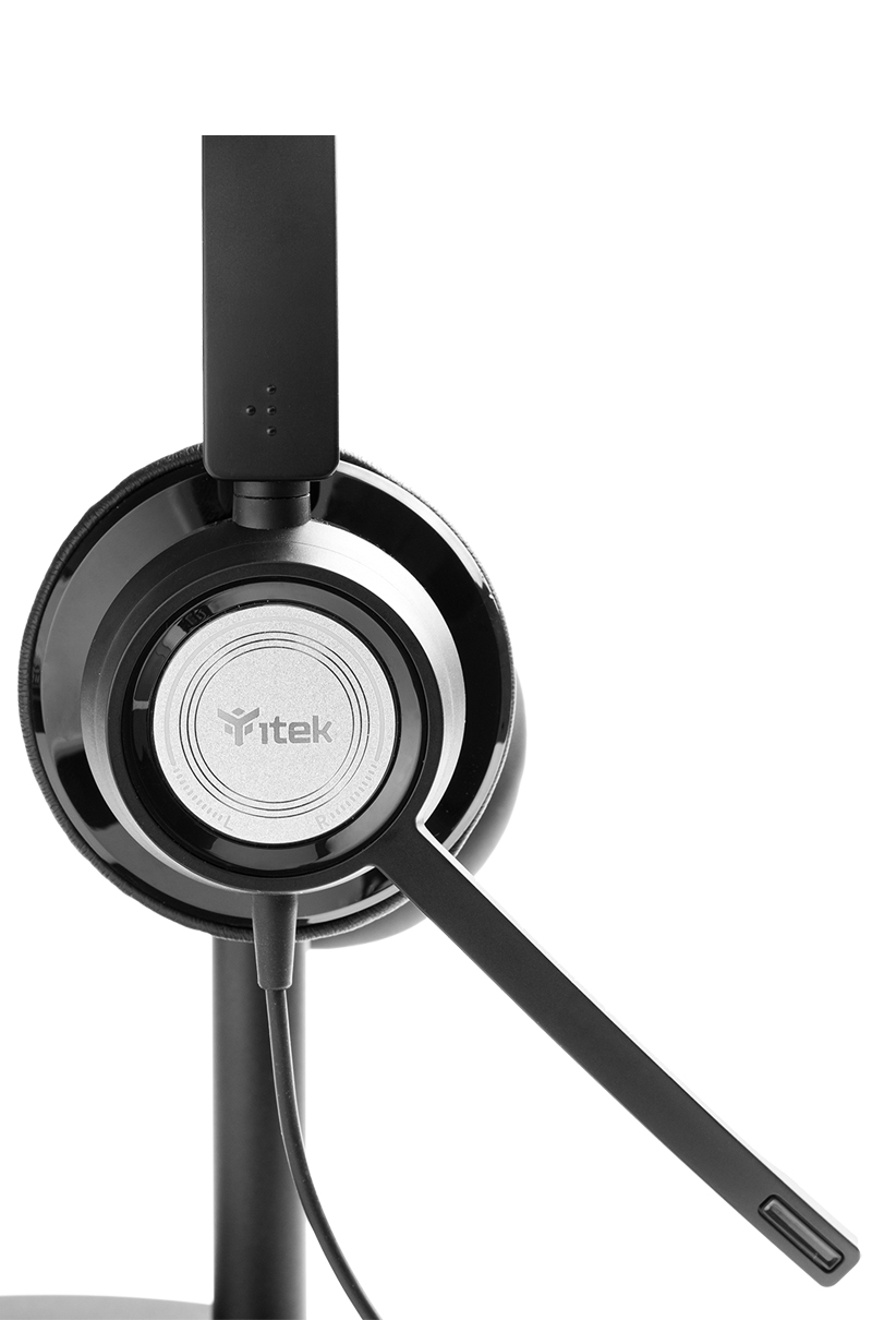 itek H362 Headset Wired Head-band Office/Call center Black – image 5