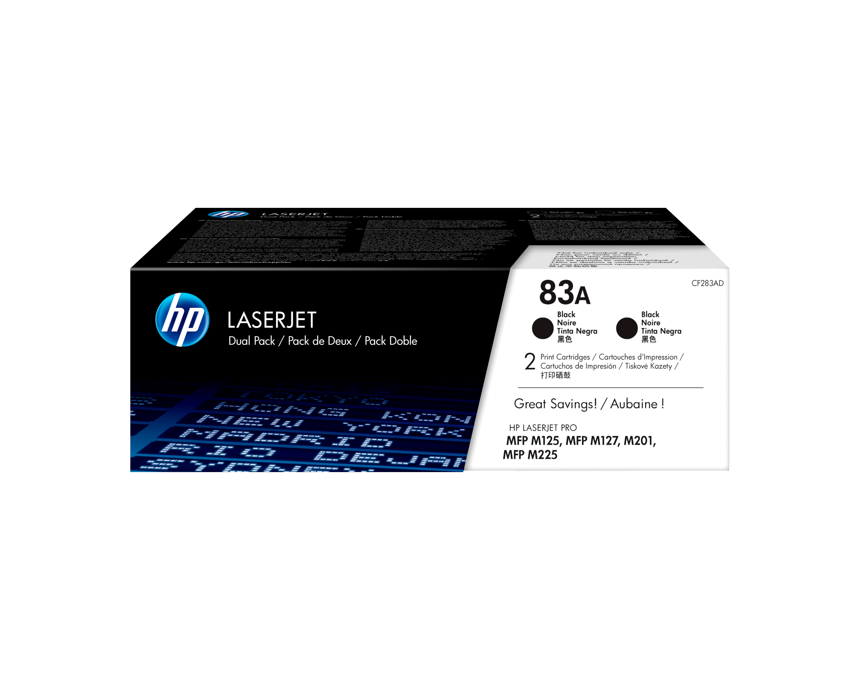 HP original CF283AD Toner cartridge