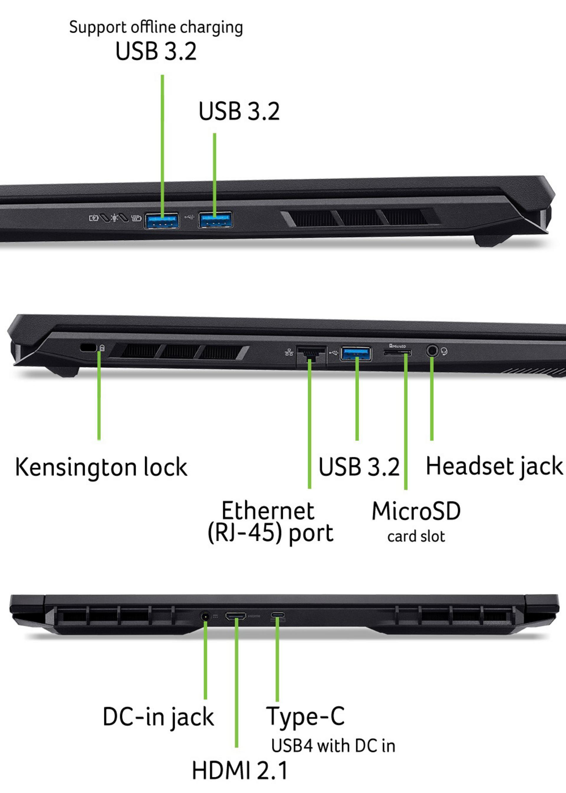 Acer Nitro V 17 AI ANV17-41-R1PD AMD Ryzen™ 7 260 Laptop – image 5