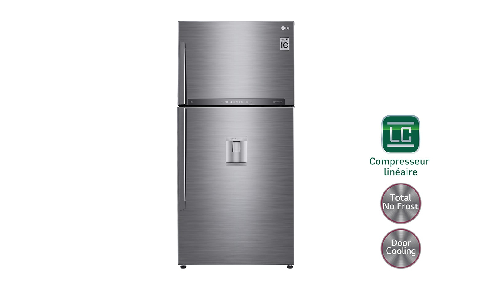 LG GTF8659PS fridge-freezer Freestanding – image 2
