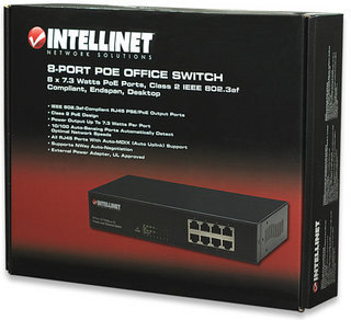 Intellinet 8-Port PoE Office Switch – image 6