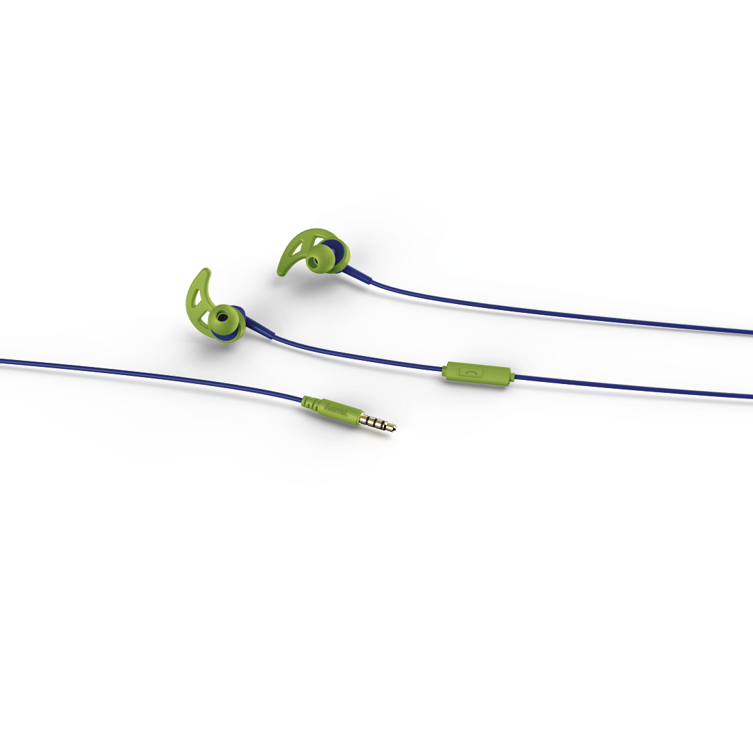 Hama 00184097 headphones/headset Wired In-ear Blue, Green – image 1