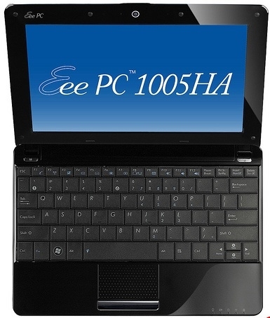 ASUS Eee PC 1005HA-BLK037 (Seashell)