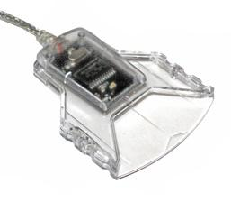 Hypertec HWP117685HY smart card reader USB USB 2.0 Translucent – image 1