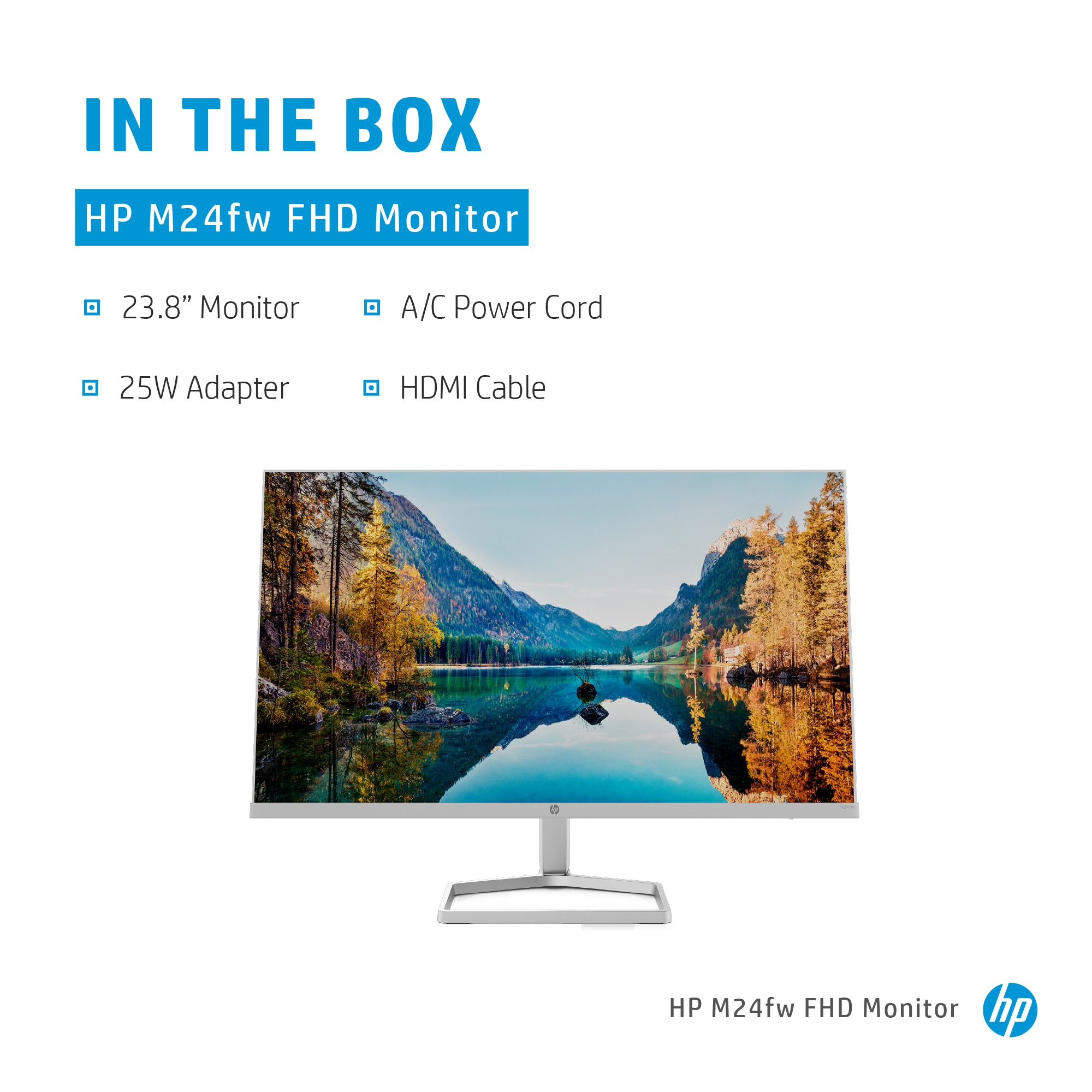 HP M24fw computer monitor – image 7