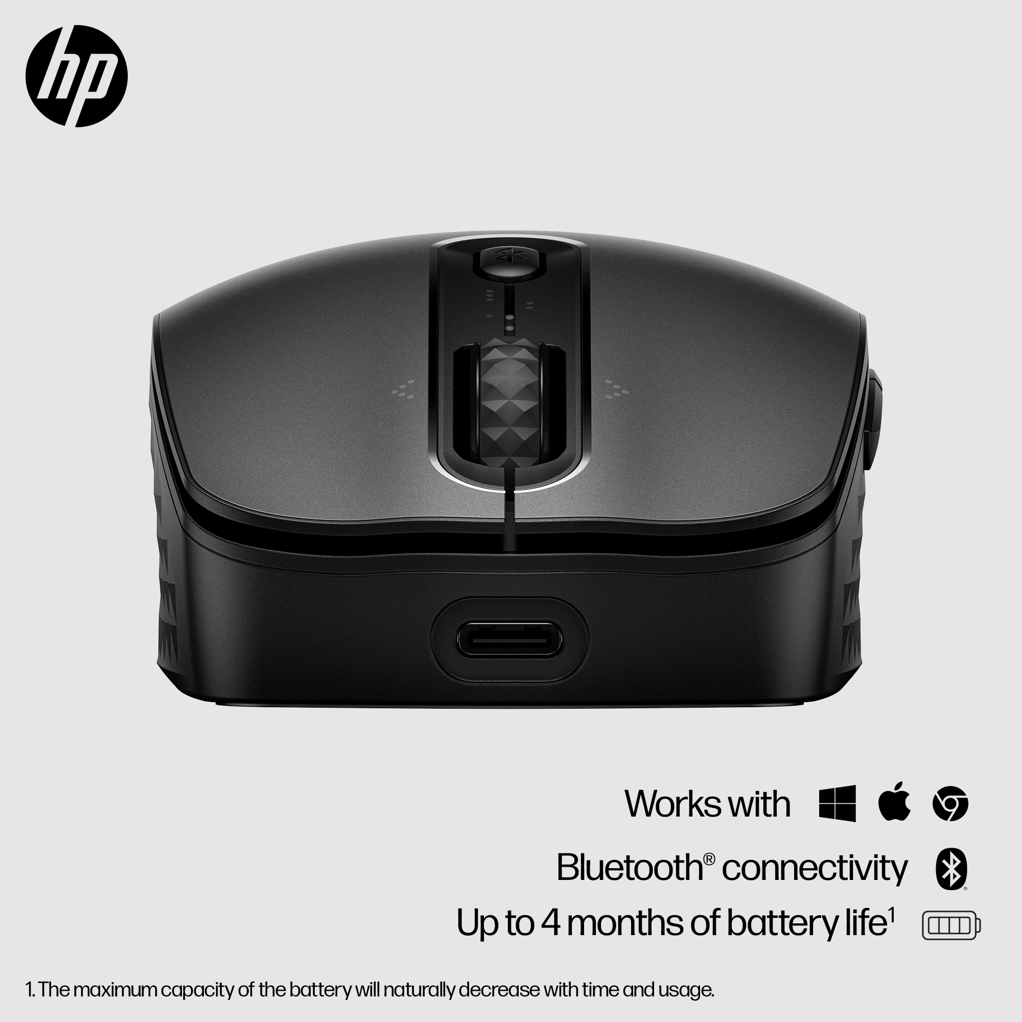 HP 695 Qi-Charging Wireless Mouse – image 4