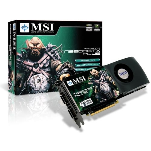 MSI V154-003R graphics card GeForce 9800 GTX+ GDDR3 – image 3
