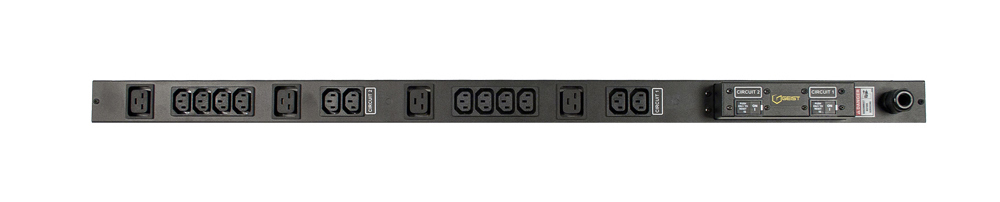 Vertiv EGXPA166-103IB4PS6-IP44 power distribution unit (PDU) 16 AC outlet(s) Black