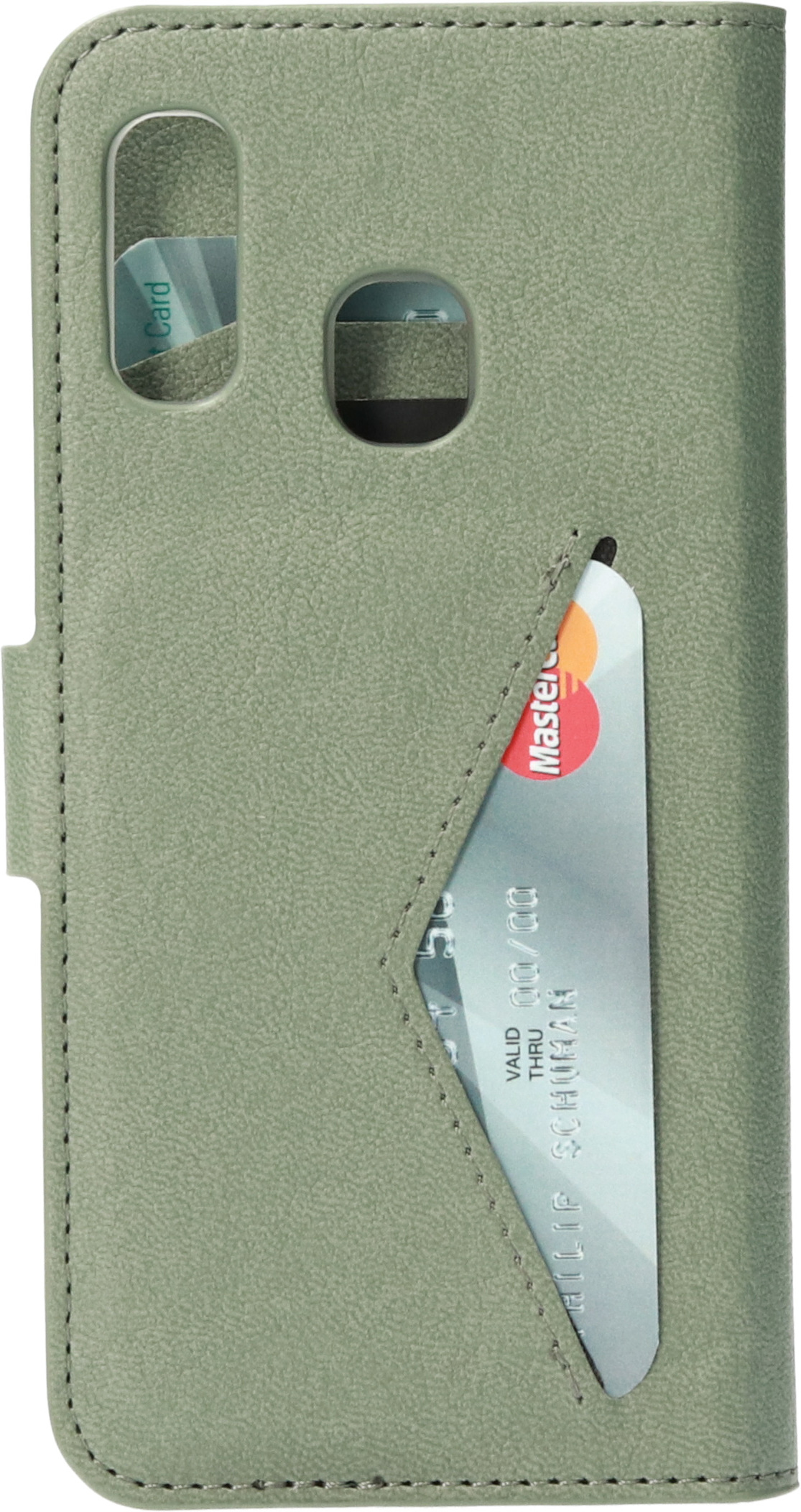 Mobiparts Classic Wallet Case Galaxy A20e Stone Green – image 3