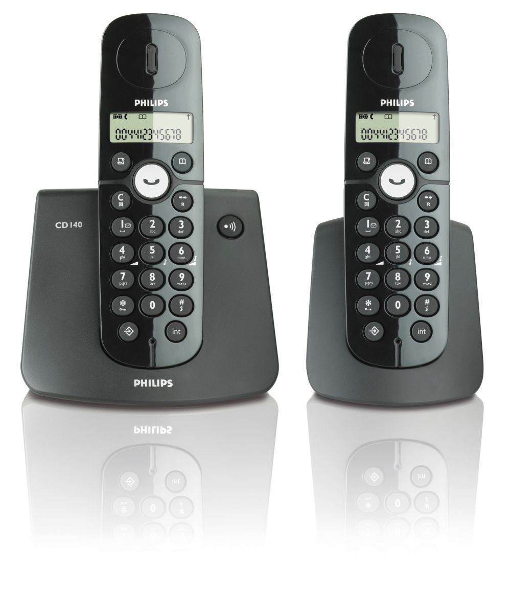 Philips CD1402B Cordless telephone – image 1