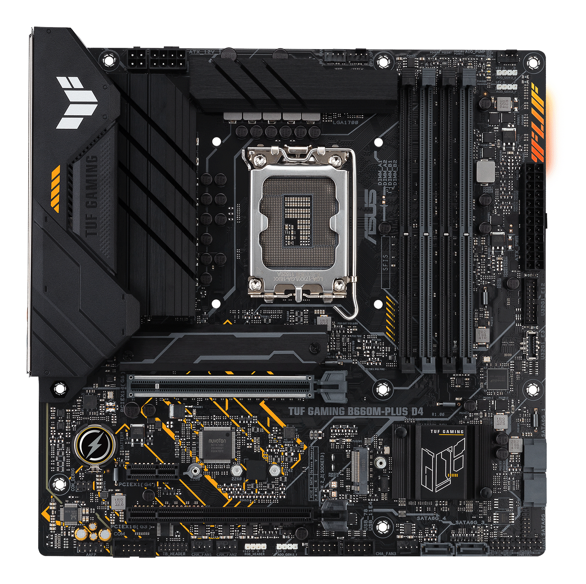 ASUS TUF GAMING B660M- PLUS D4 – image 2