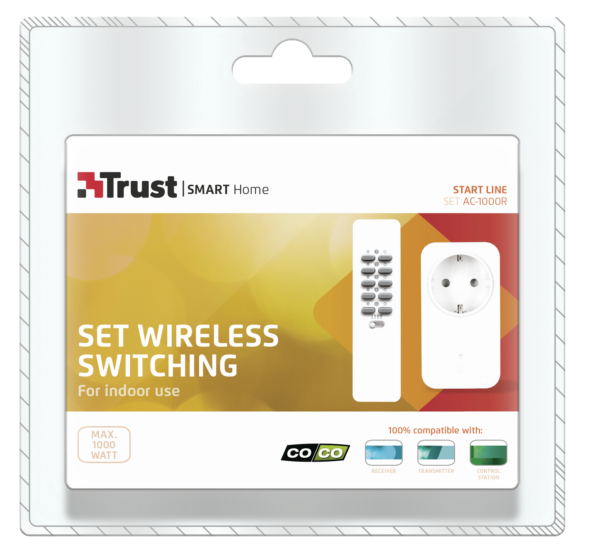 Trust AC-1000R Wireless White – image 2