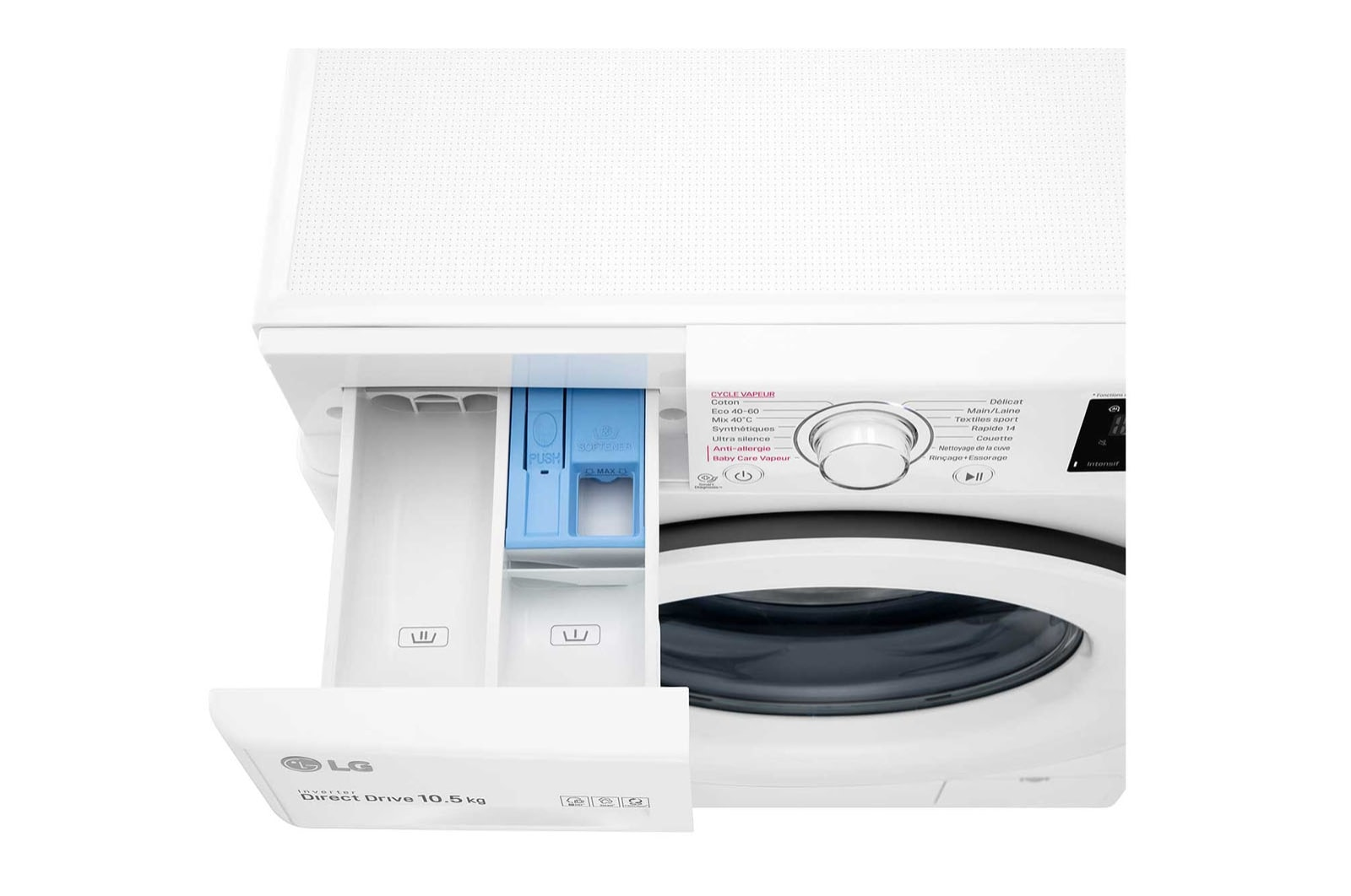 LG F14V33WHS washing machine Front-load – image 6