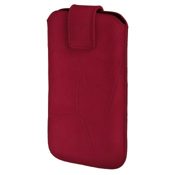 Hama Crinkle mobile phone case Sleeve case Red