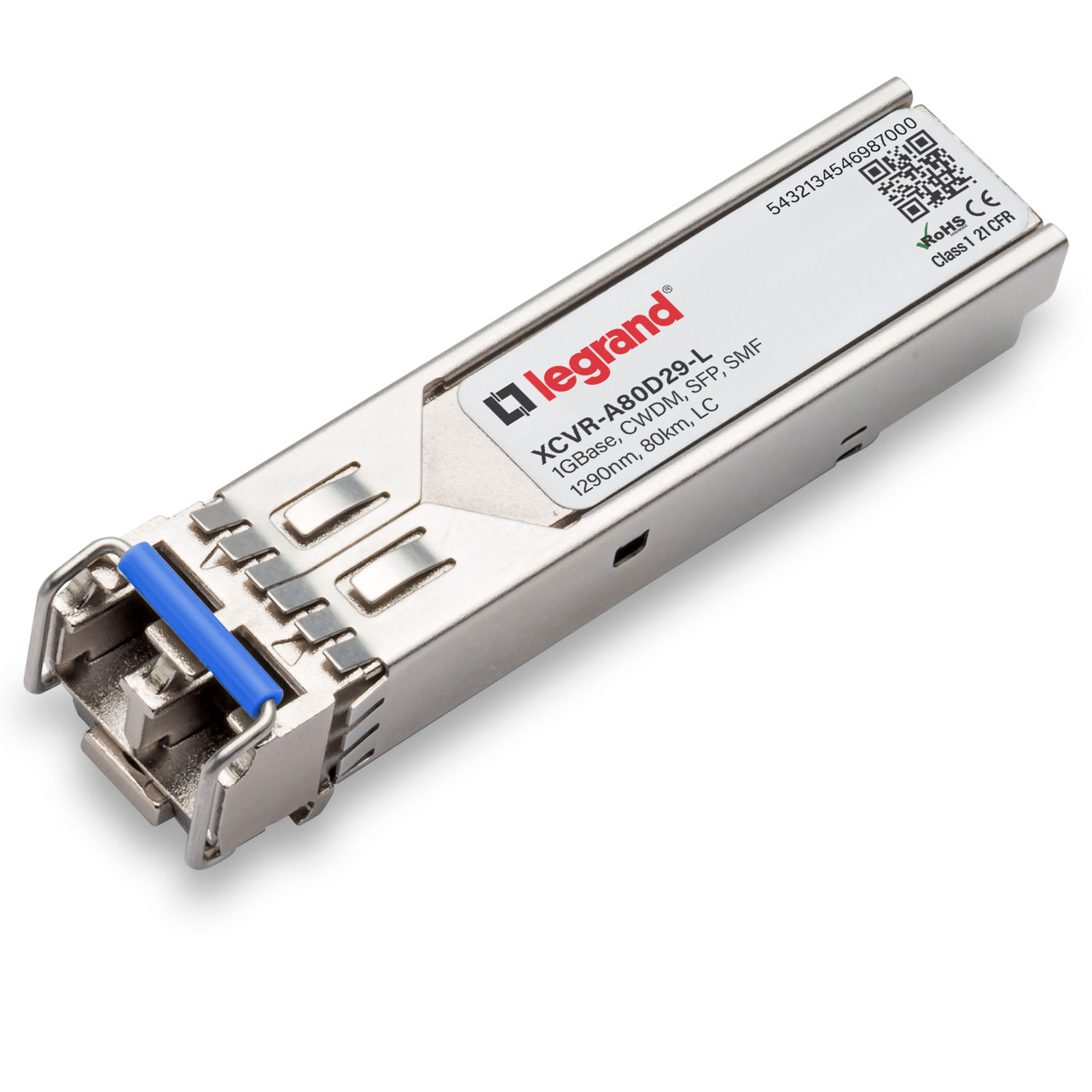 Legrand XCVR-A80D29-L network transceiver module Fiber optic 1000 Mbit/s SFP 1290 nm