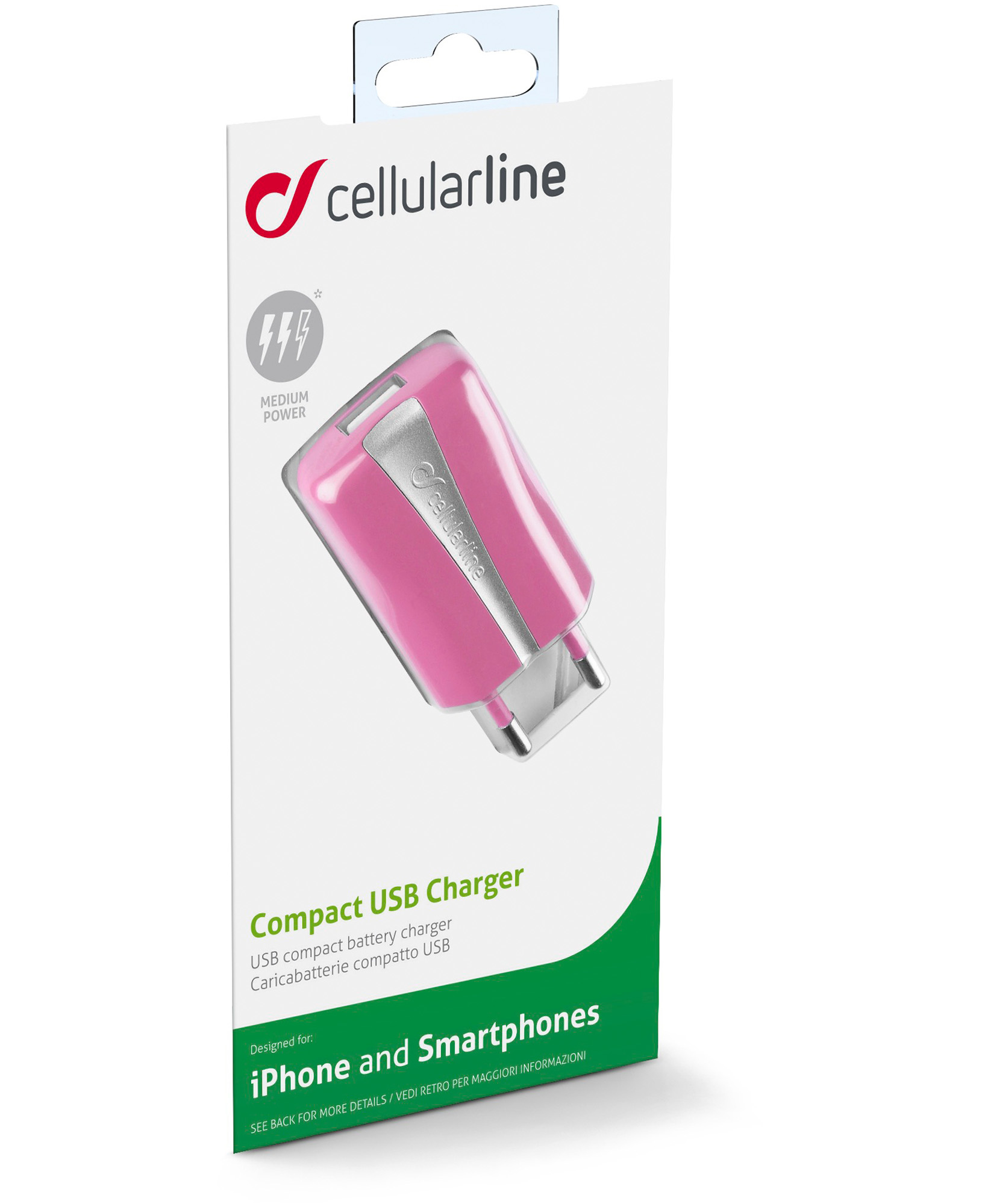 Cellularline USB Charger Compact - Universal 1A mains charger – image 3