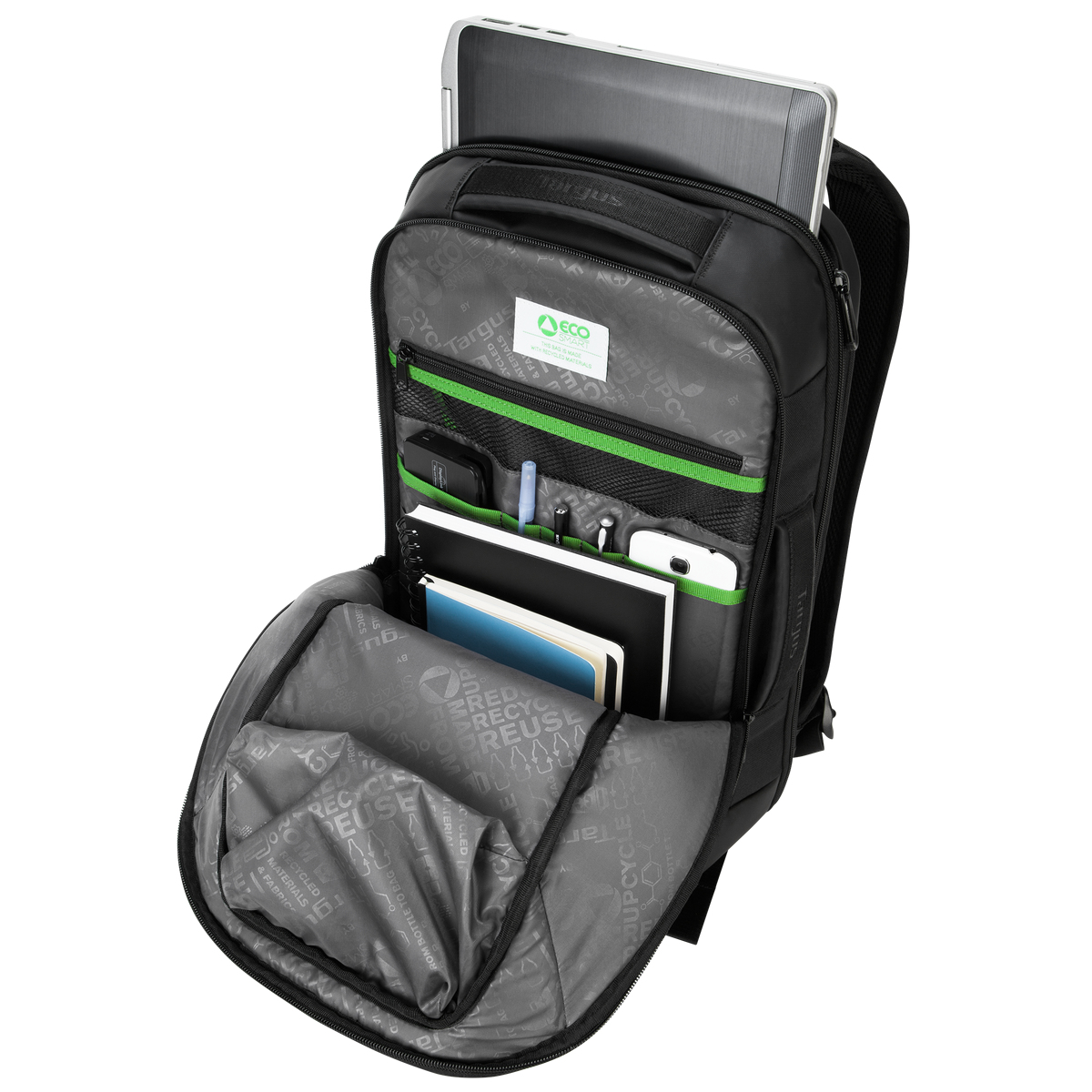 Targus Balance 39.6 cm (15.6") Backpack case Black, Grey – image 9