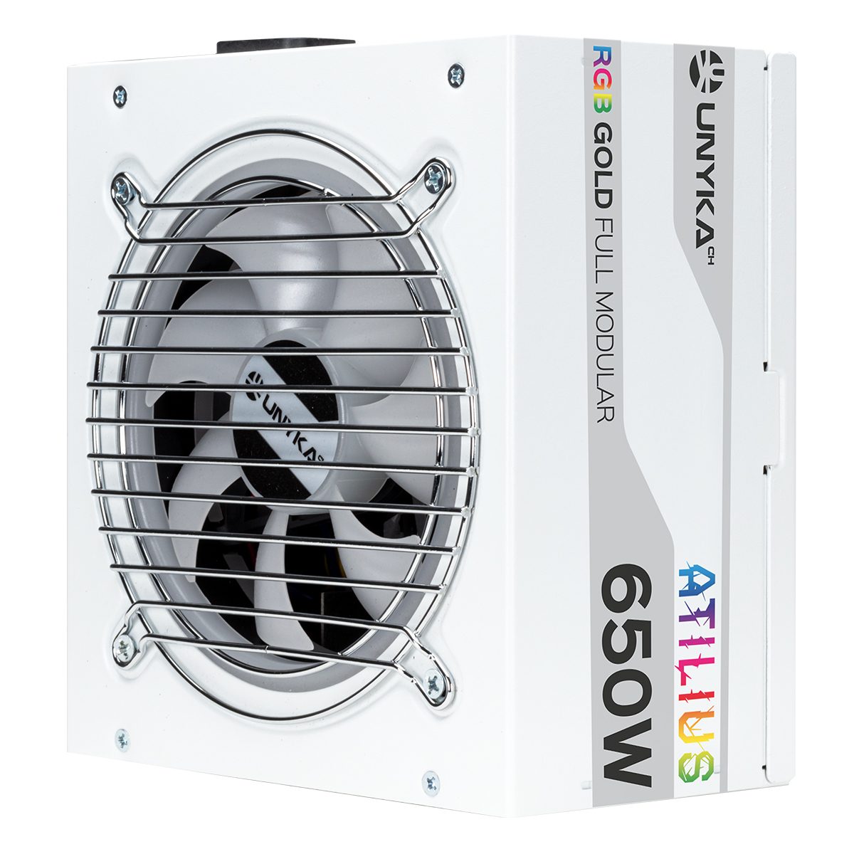 UNYKAch ATX Atilus RGB White 650W – image 2