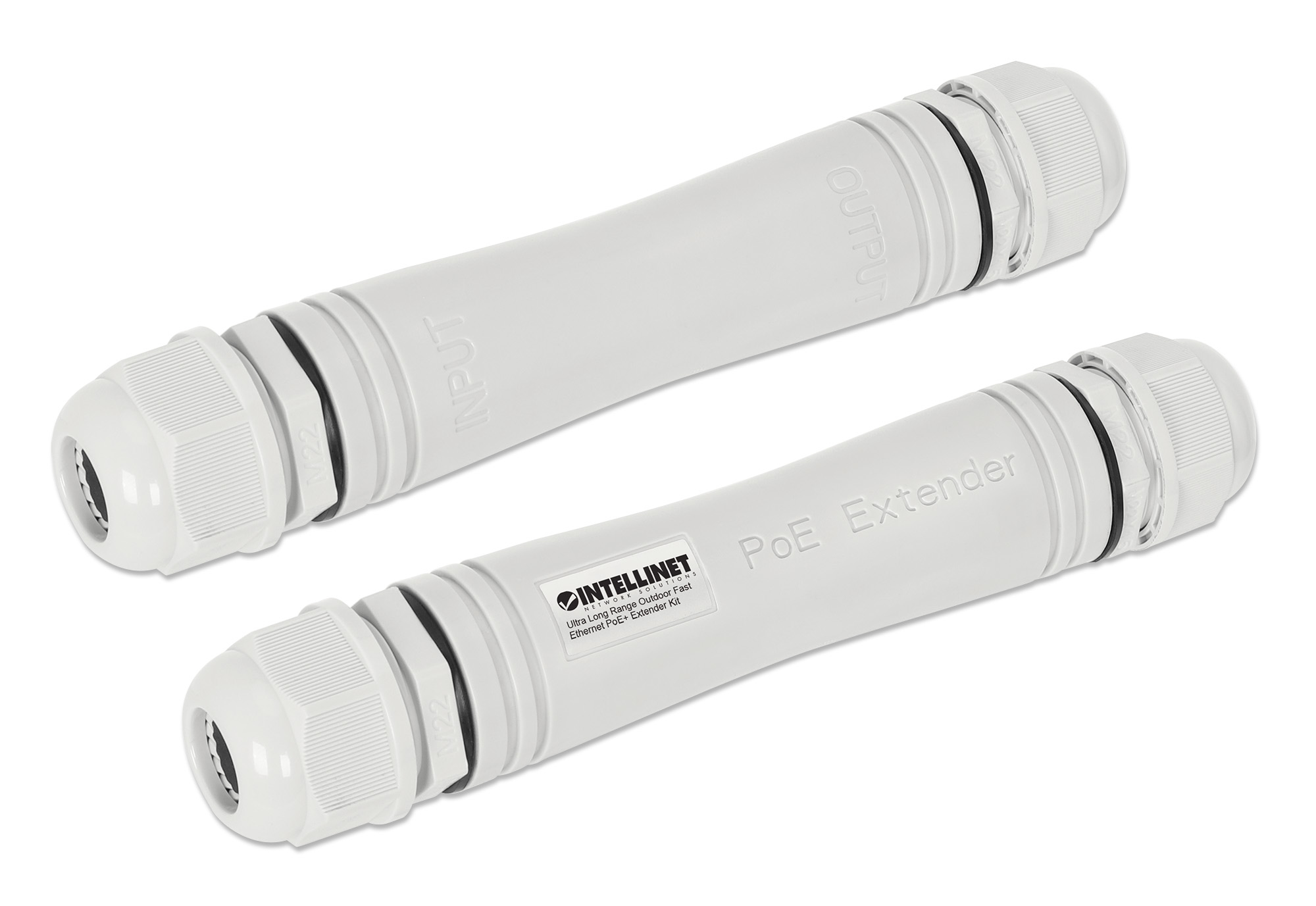 Intellinet Ultra Long Range Outdoor Fast Ethernet PoE+ Extender Kit Extends PoE up to 1000 m (3280 ft.), One PD Port up to – image 2