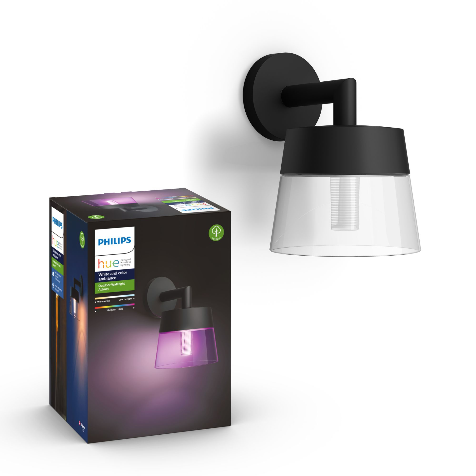 Philips by Signify Philips Hue White and colour ambience Attract Outdoor wall light – image 8