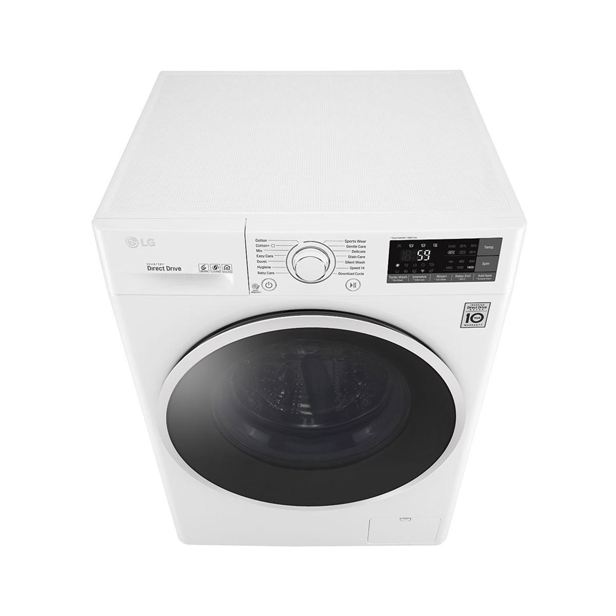 LG F4J7TN1W washing machine Front-load – image 5