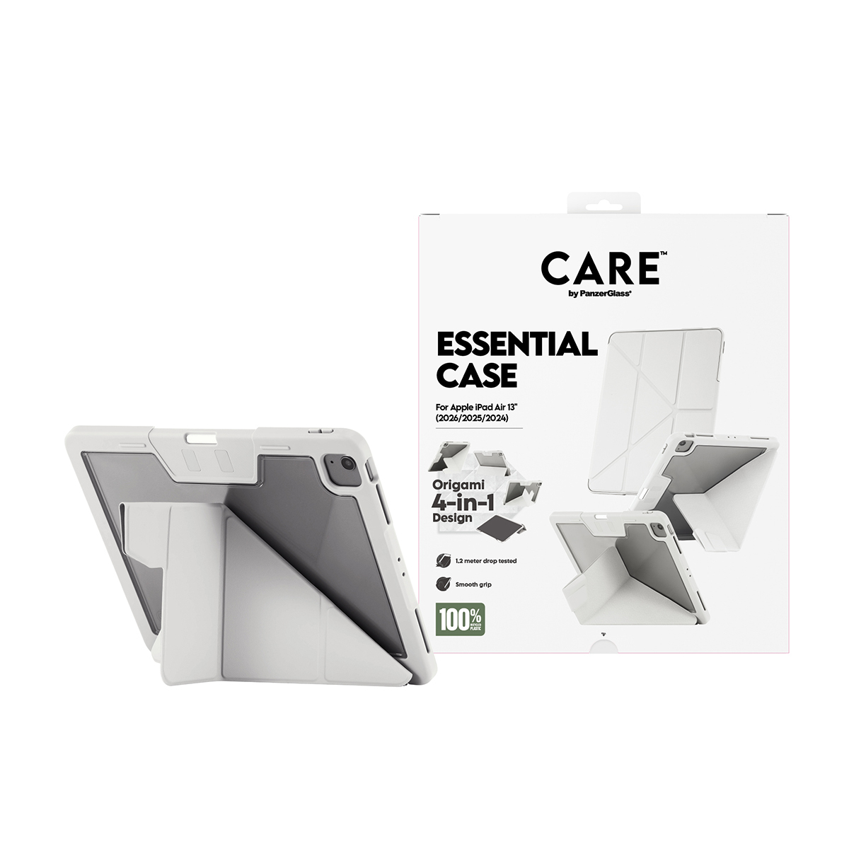 PanzerGlass CARE™ by PanzerGlass®™ by PanzerGlass Essential Case Light Grey iPad Air 13" (2024-2026) – image 2