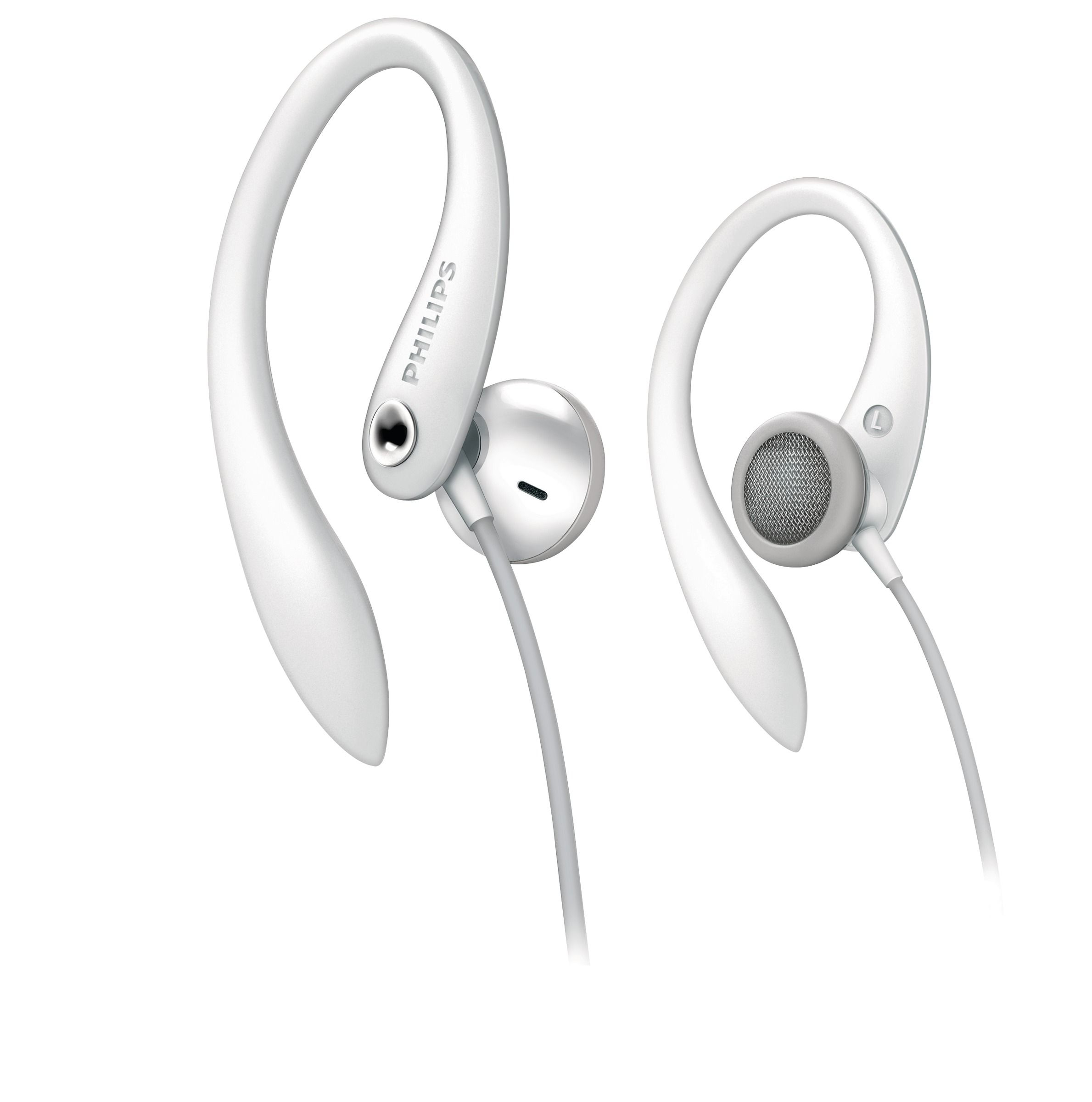 Philips SHS3211C/28 headphones/headset Wired Ear-hook White