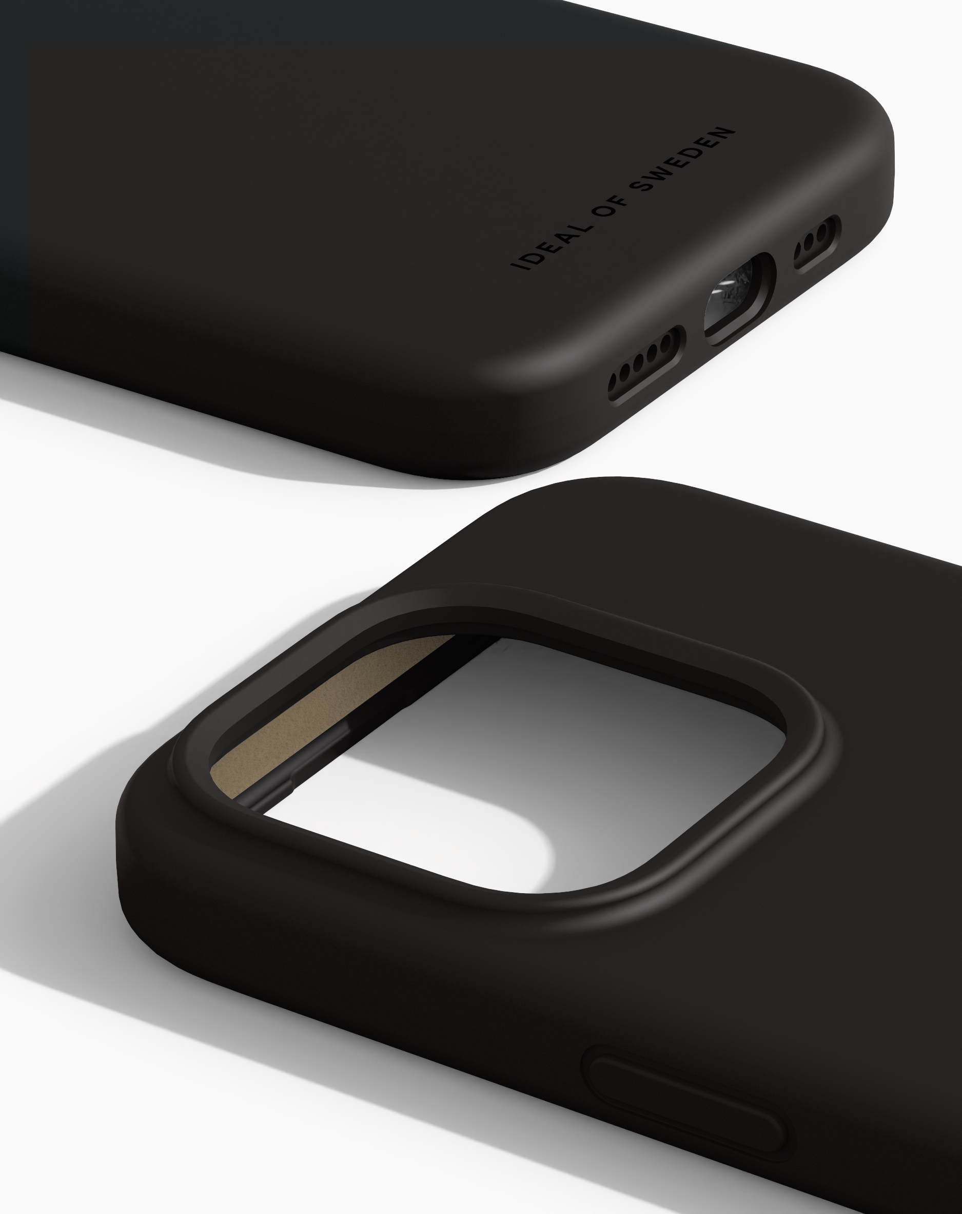 iDeal of Sweden Silicone Case iPhone 15 Pro Black – image 2