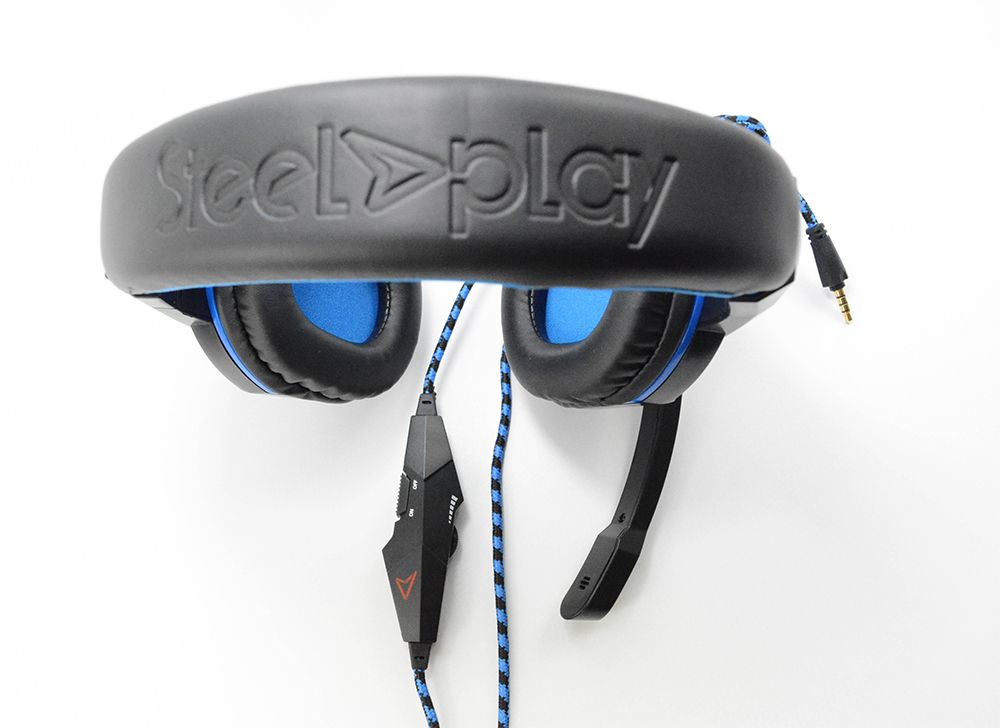 Steelplay HP41 Headset Wired Head-band Gaming Black, Blue – image 4