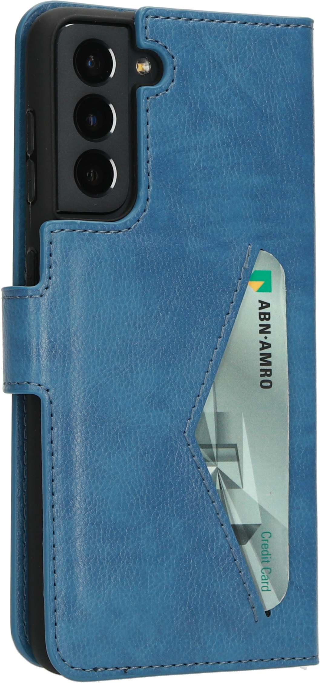 Mobiparts Classic Wallet Case Samsung Galaxy S21 Steel Blue – image 5