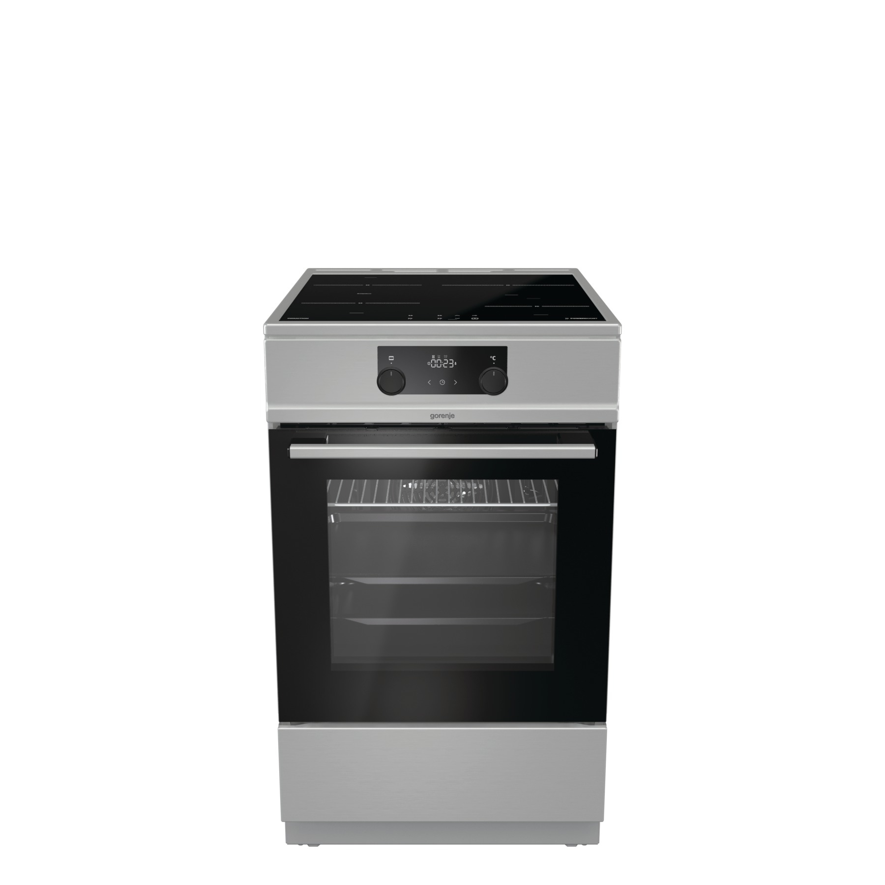Gorenje EIT5355XPG cooker Freestanding cooker Electric Zone induction hob Stainless steel – image 3