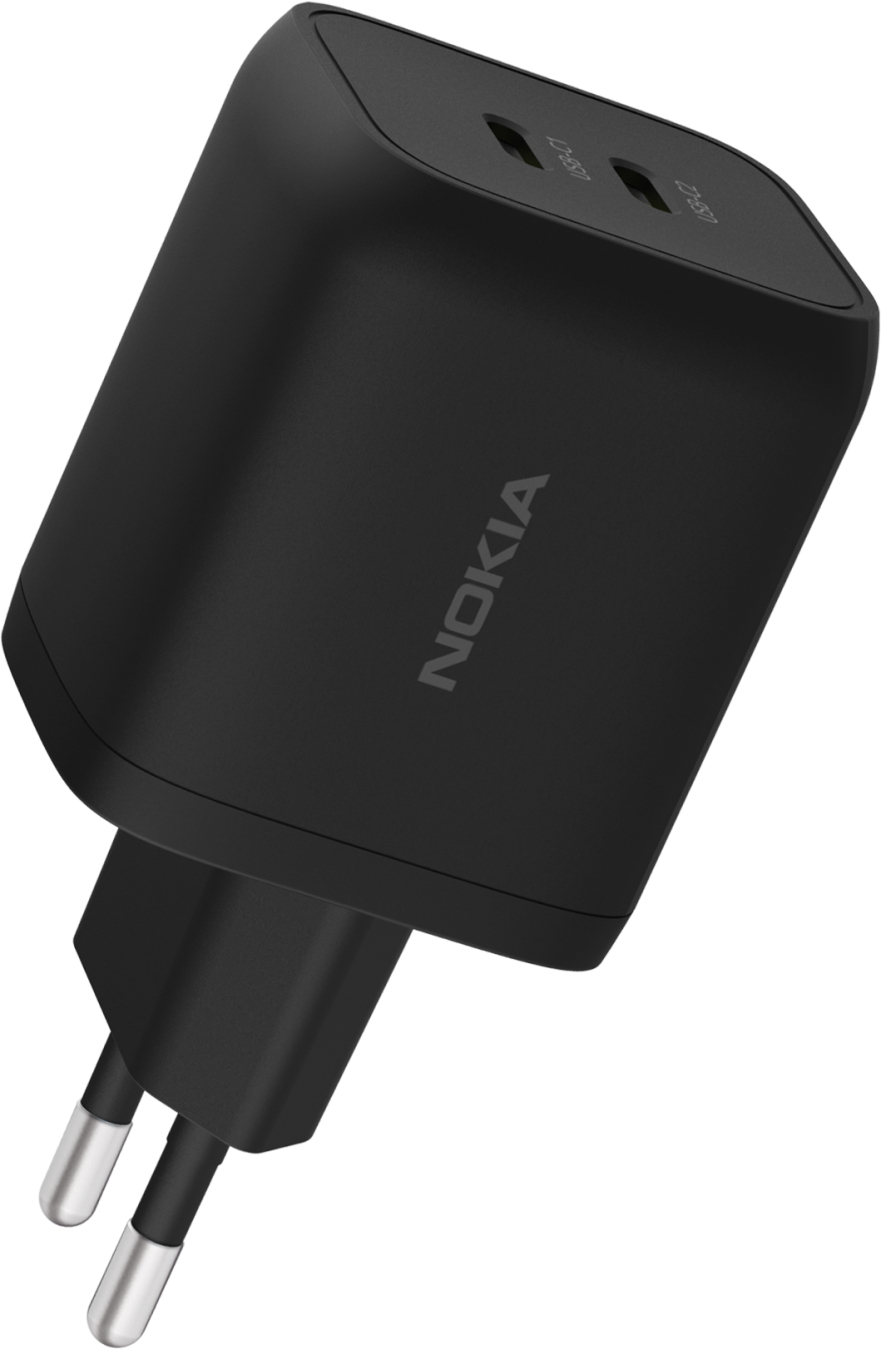 HMD 8P00000273 Caricabatterie per dispositivi mobili Computer portatile Smartphone Tablet Nero AC Ricarica rapida Interno