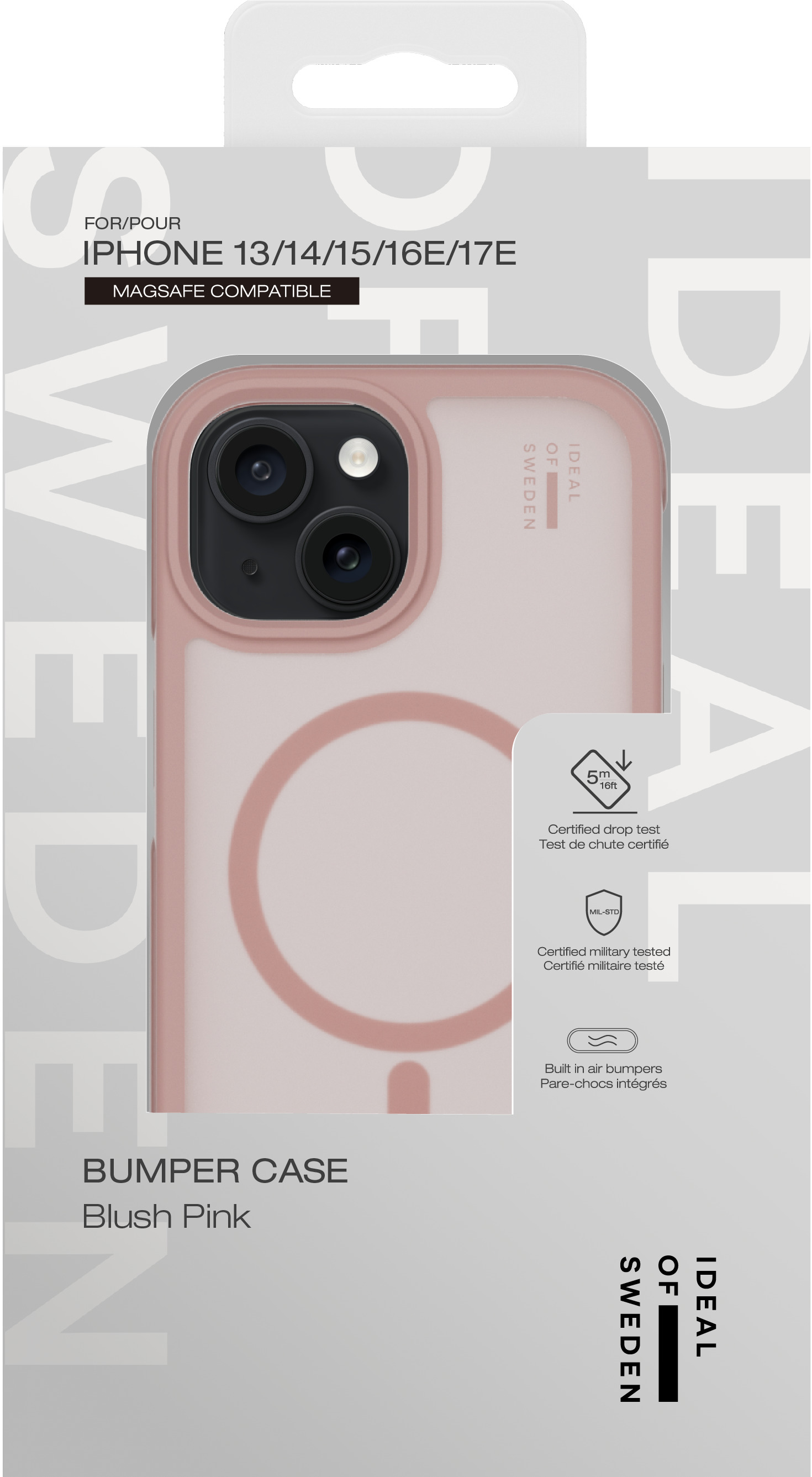 iDeal of Sweden Ideal Bumper Case MagSafe iPhone 16 Pro Blush Pink – image 5