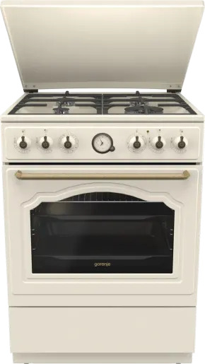 Classico GKS6C71CLI cooker Freestanding cooker Electric Gas Cream