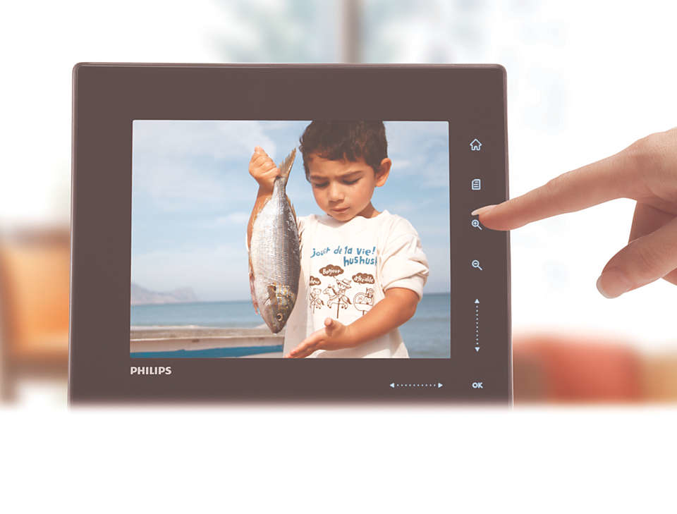 Philips SPF7208/93 digital photo frame White – image 5